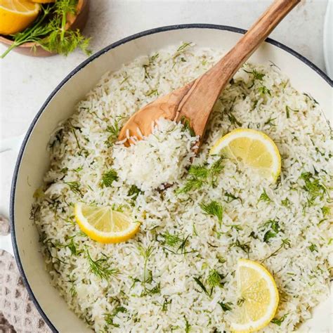 Easy Lemon Dill Rice One Pot