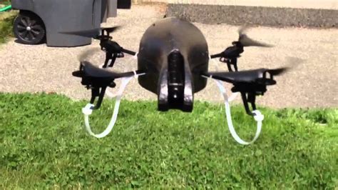 Ar Drone Zip Tie Landing Gear Youtube