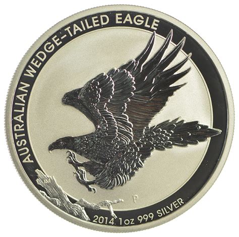 Rare Australia Wedge Tailed Eagle Oz Silver Coin From