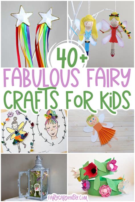 40 Fairy Crafts For Kids Who Love All Things Magical Fairy Garden Diy