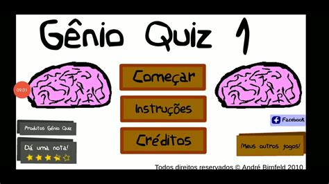 G Nio Quiz Em Ainda E Bom Youtube