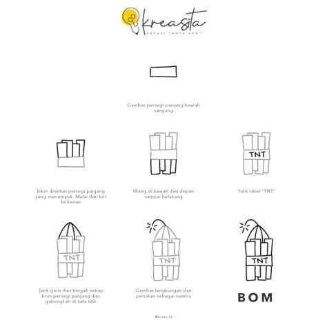 Tutorial Menggambar Bom