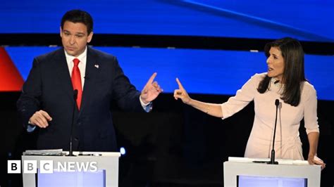 Republican Debate Five Takeaways As Haley And Desantis Face Off