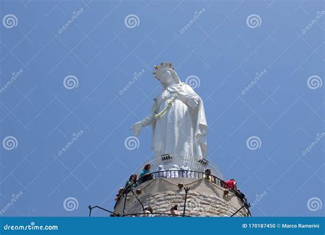 Shrine of Our Lady of Lebanon. the Statue of Our Lady of Lebanon is a ...