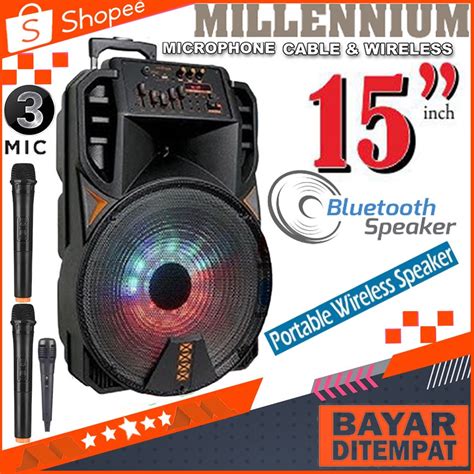 Jual Advance K1506 Speaker Portable Meeting Speaker Bluetooth 15 Inch