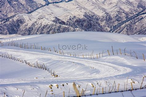 Winter Snow Scenery In Xinjiang Tianshan Mountain Picture And HD Photos