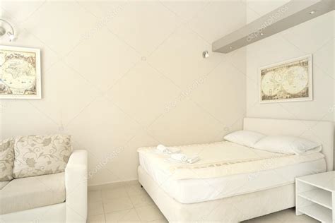 Interior De Un Dormitorio En Suite Foto De Stock Wolfcub