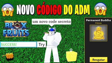 RÁpido Saiu Novo CÓdigo Do Adm Exp Boost E Frutas GrÁtis No Blox