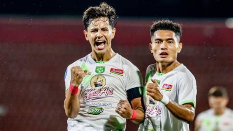 Klasemen Top Skor Liga Bintang Persebaya Bruno Moreira Tempel