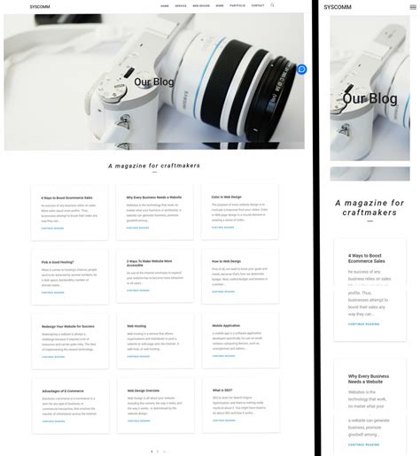 responsive web design