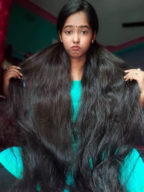 North Indian Tiktok Fames Low Back Length Free Hair Style Village