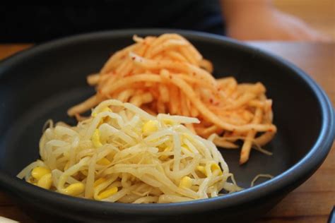 Mung Bean Sprouts In Korean Cooking Sukju Carving A Journey