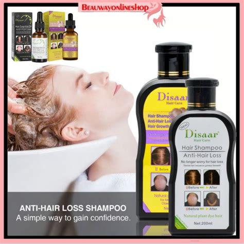 Disaar Anti Hair Loss Shampoo And Essential Oil Shopee Malaysia