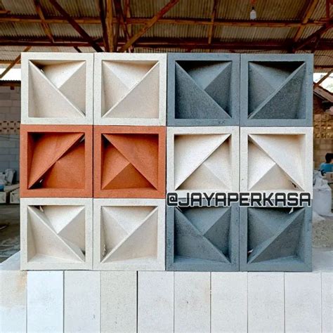 Jual Roster Minimalisroster Beton Minimalisloster Motif Araw 2 Sisi