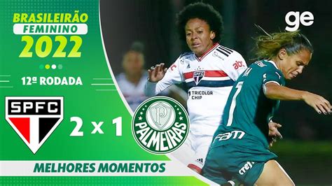 SÃO PAULO 2 X 1 PALMEIRAS MELHORES MOMENTOS 12ª RODADA BRASILEIRÃO