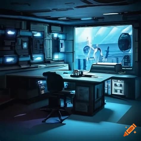 Sci Fi Office Room Inspired By Star Wars