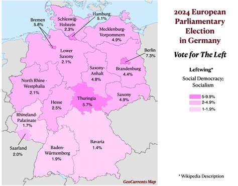 Germanys Electoral Regionalization GeoCurrents