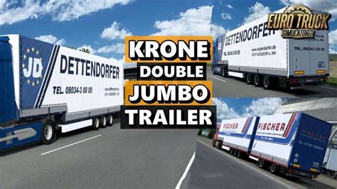 Krone SD27 Double Jumbo Trailer | ETS2 mods