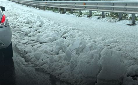 Maltempo Improvviso Grandine E Disagi In Abruzzo Impressionanti