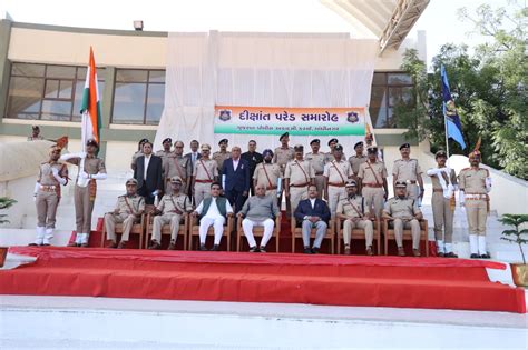 46 Police Inspectors complete training at Gujarat Police Academy; award ...