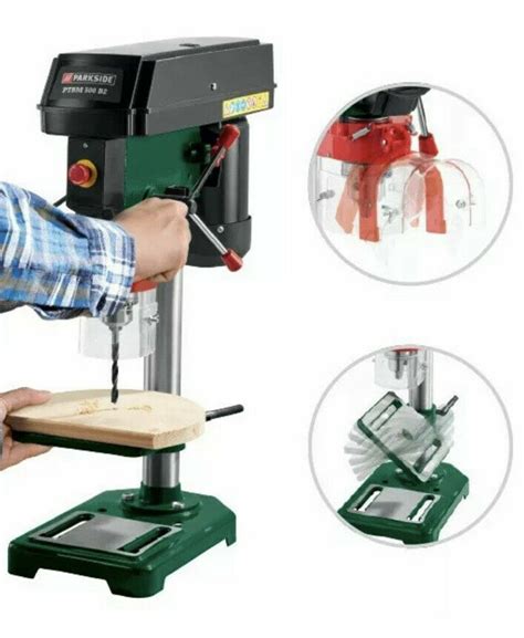 Parkside Bench Pillar Drill Press PTBM 500 E5 500W Brand New