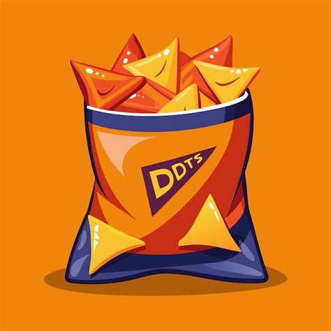 Premium Vector | Doritos Nacho Cheese Bold Flavor Corn Chips