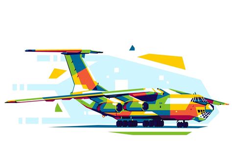 'Ilyushin Il 76' Poster by Lintang Wicaksono | Displate