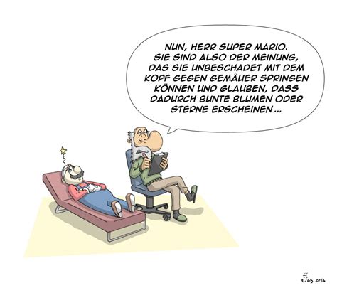 Zeichentick Neulich Beim Psychiater