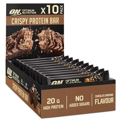 Mua Optimum Nutrition Protein Crisp Bar With Whey Protein Isolate Low Carb High Protein Snacks