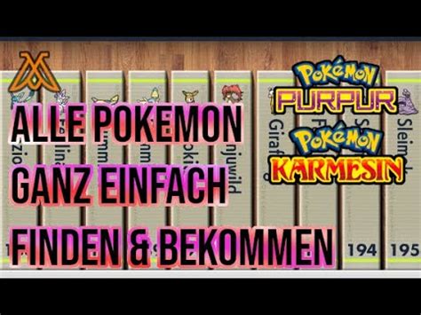 Pokemon Karmesin And Purpur Pokedex Vervollst Ndigen Alle