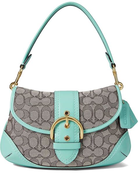 Coach Signature Jacquard Soho Bag