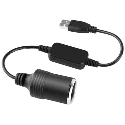 ADAPTER KONWERTER 5V USB GNIAZDO ZAPALNICZKI 12V 0100173 za 33 63 zł z