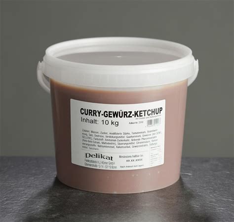 Curry Gewürz Ketchup Delikat Feinkost