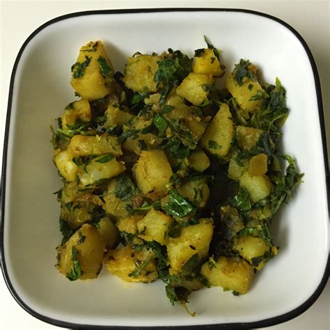 Aloo Methi Sabzi Recipe Umas Kitchen