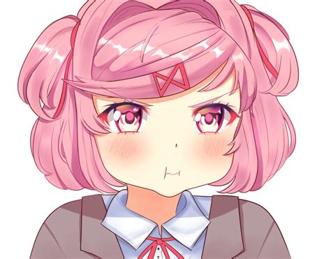 Ultimate Pout Achieved Doki Doki Literature Club Know Your Meme