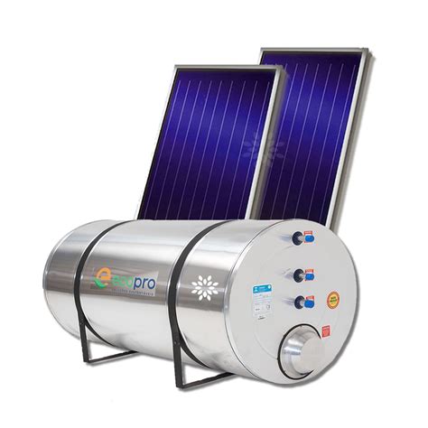 Kit Aquecedor Solar Boiler 300 Litros BP Aço 304 N D Enertech Tecnologia