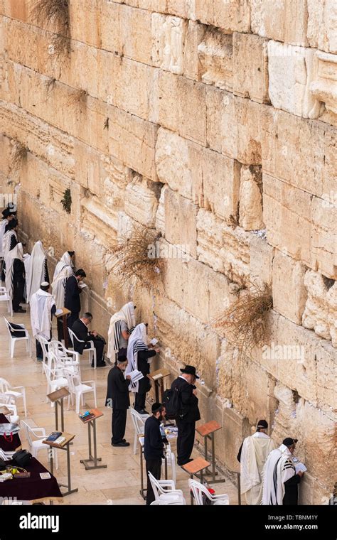 Western Wall In Jerusalem Israel Stock Photo Alamy