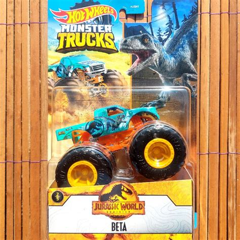 Jual HOTWHEELS MONSTER TRUCKS JAM JURASSIC WORLD PARK DOMINION