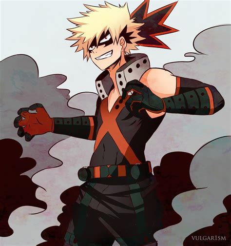 Bakugou Katsuki Hero Costume Drawing Katsuki Bakugou Winter Costume