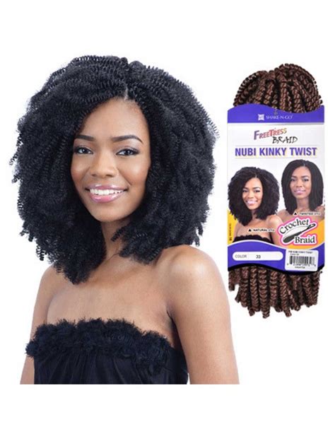 Freetress Nubi Kinky Twist Crochet Hair Super Beauty Online