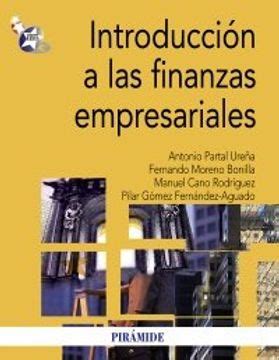 Libro Introducción a las Finanzas Empresariales Antonio Partal Ureña