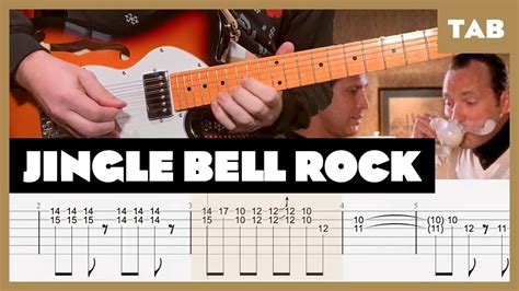 Hall And Oats Jingle Bell Rock Christmas Guitar Tab Lesson