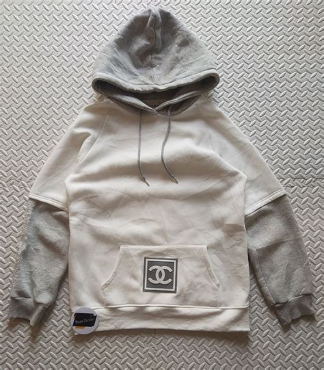CHANEL HOODIE, Women's Fashion, Coats, Jackets and Outerwear on Carousell