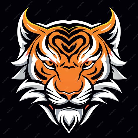 Premium Vector | Tiger mascot