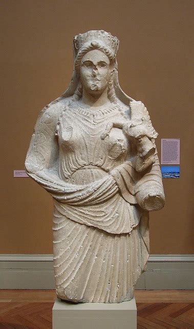 Ipernity Cypriot Limestone Statue Of Aphrodite With Winged Eros In The