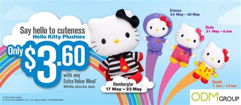 PWP Mcdonald’s Hello Kitty Plushie | Hello kitty, Plushies, Kitty