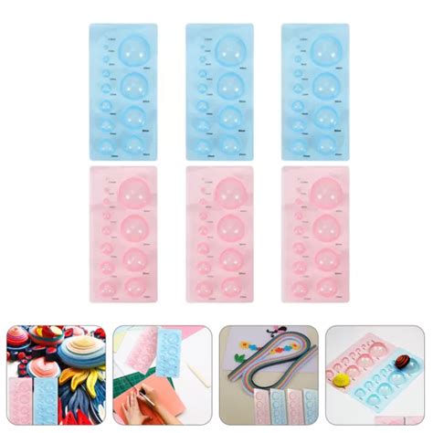 6 PCS FAÇONNEUR De Papier Abdos Travail Quilling Kit En Modèle Outil