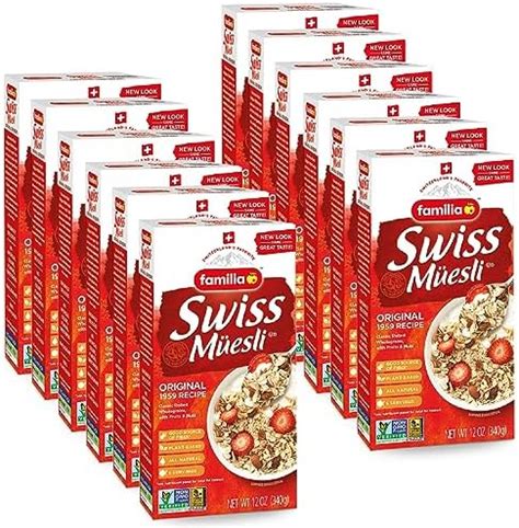 Amazon Familia Swiss Muesli Cereal Original Recipe With Fruit And