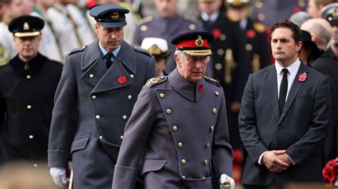 Charles Iii Leads First Remembrance Sunday As King