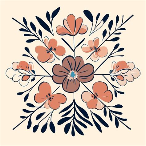 Premium Vector Botanical Beauty Floral Vector Artwork